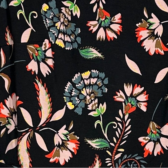 Boden dress, size 2, pullover with side zip, floral, a-line, office, date night - Picture 2 of 11